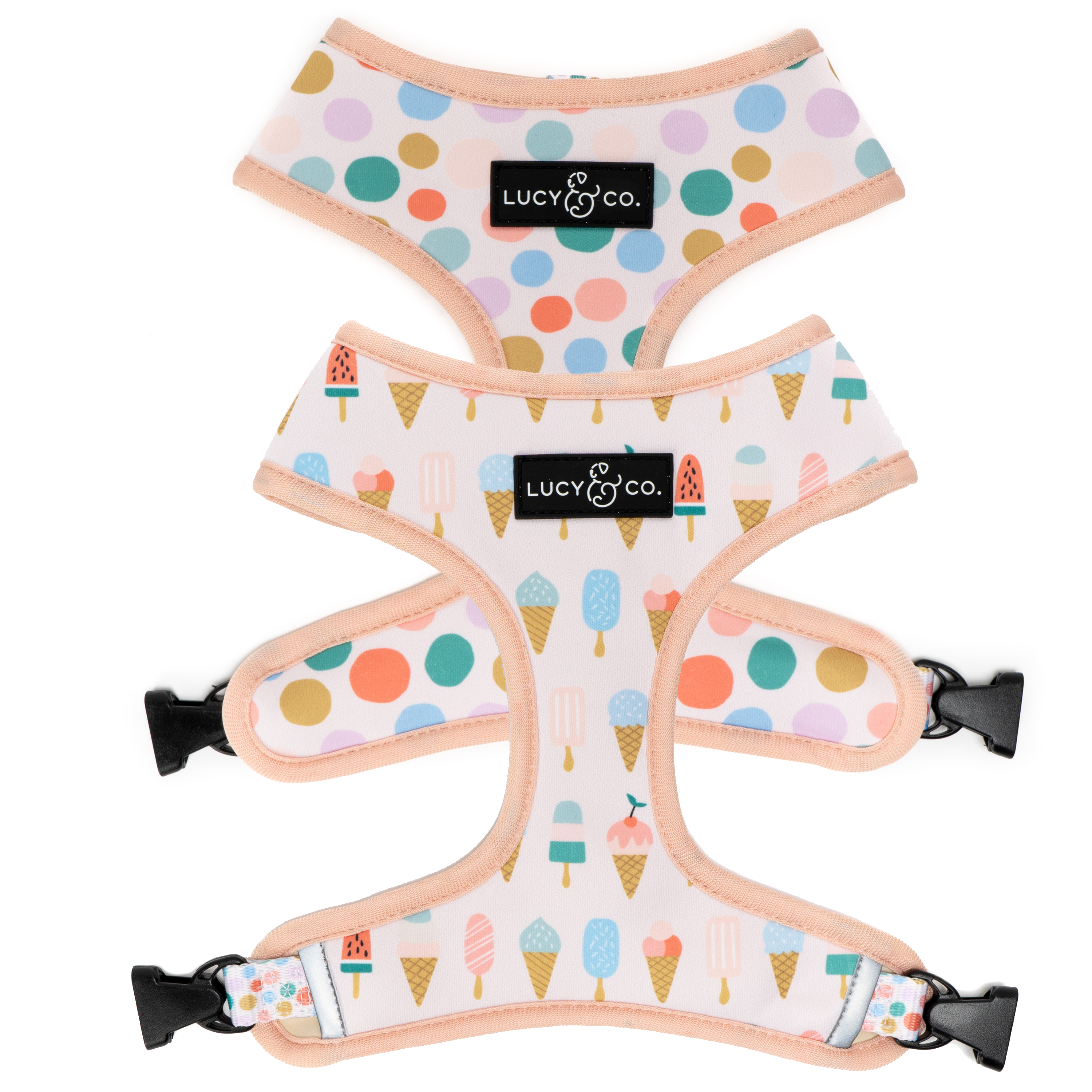 Lucy & Co. - The A Lotto Gelato Reversible Harness