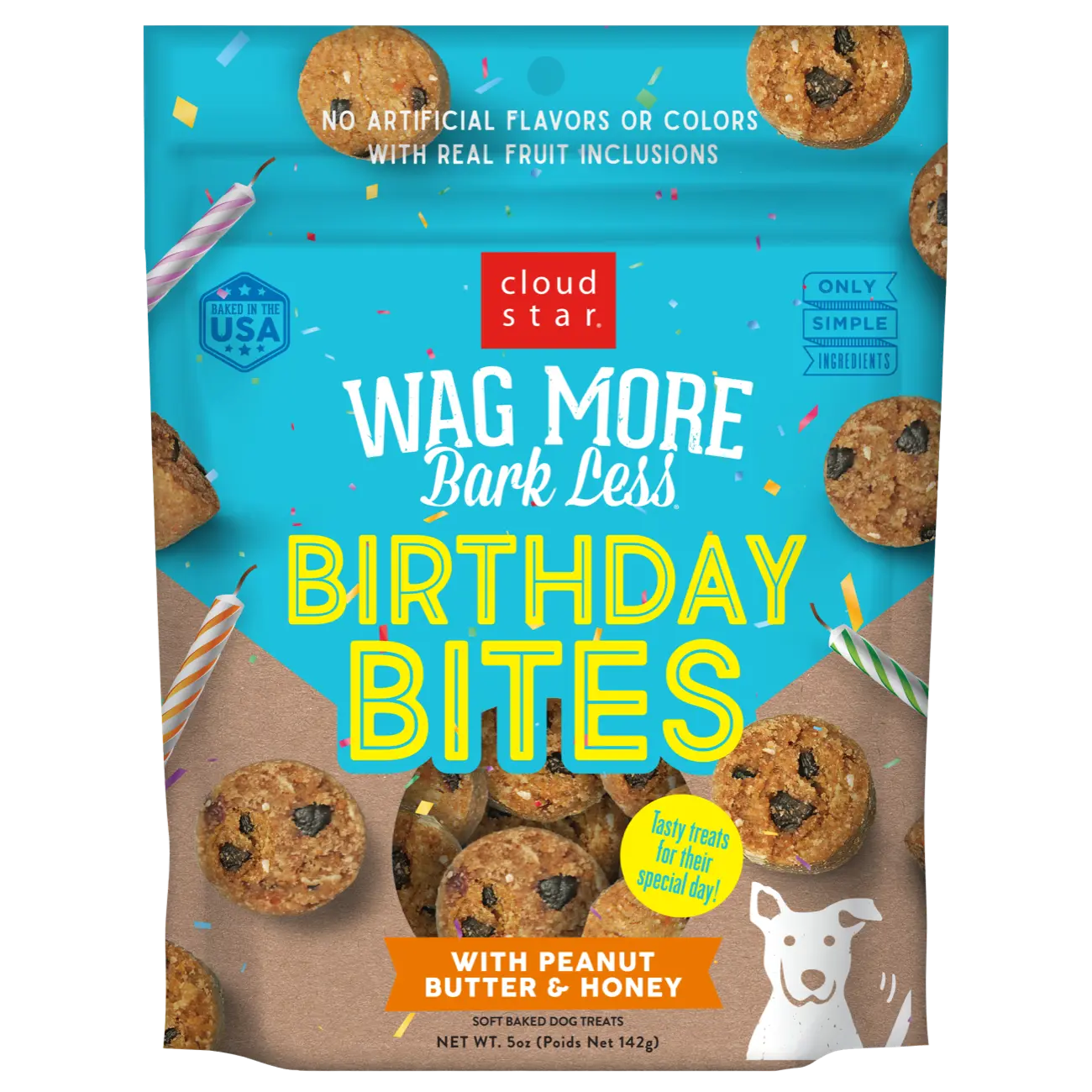 Wag More Bark Less - PB & Honey Birthday Bites