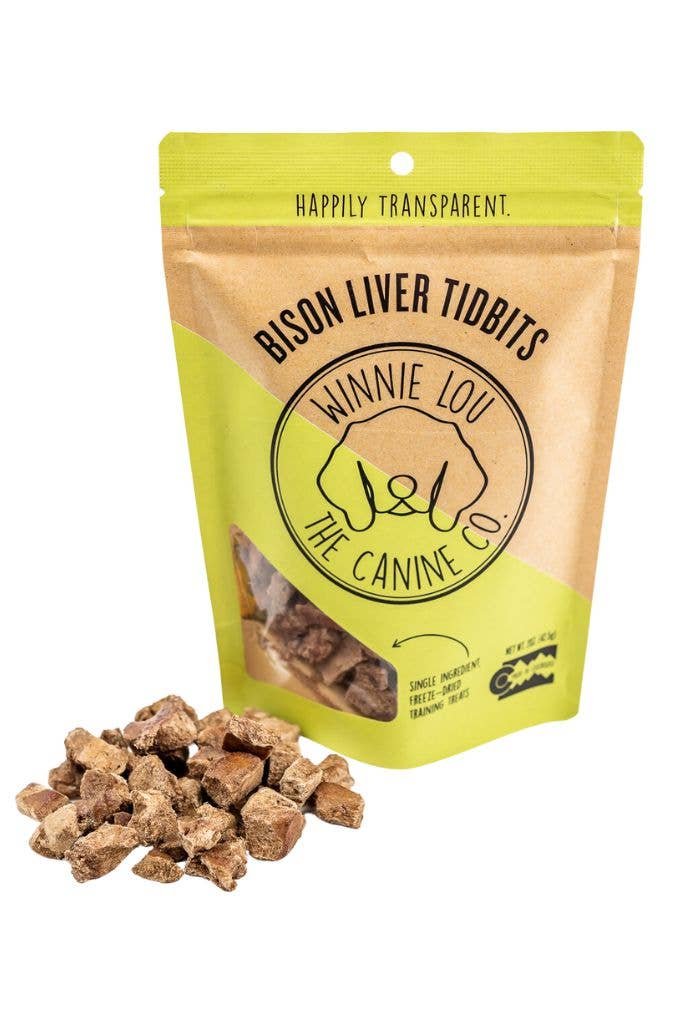 Winnie Lou - The Canine Co. - Bison Liver Tidbits