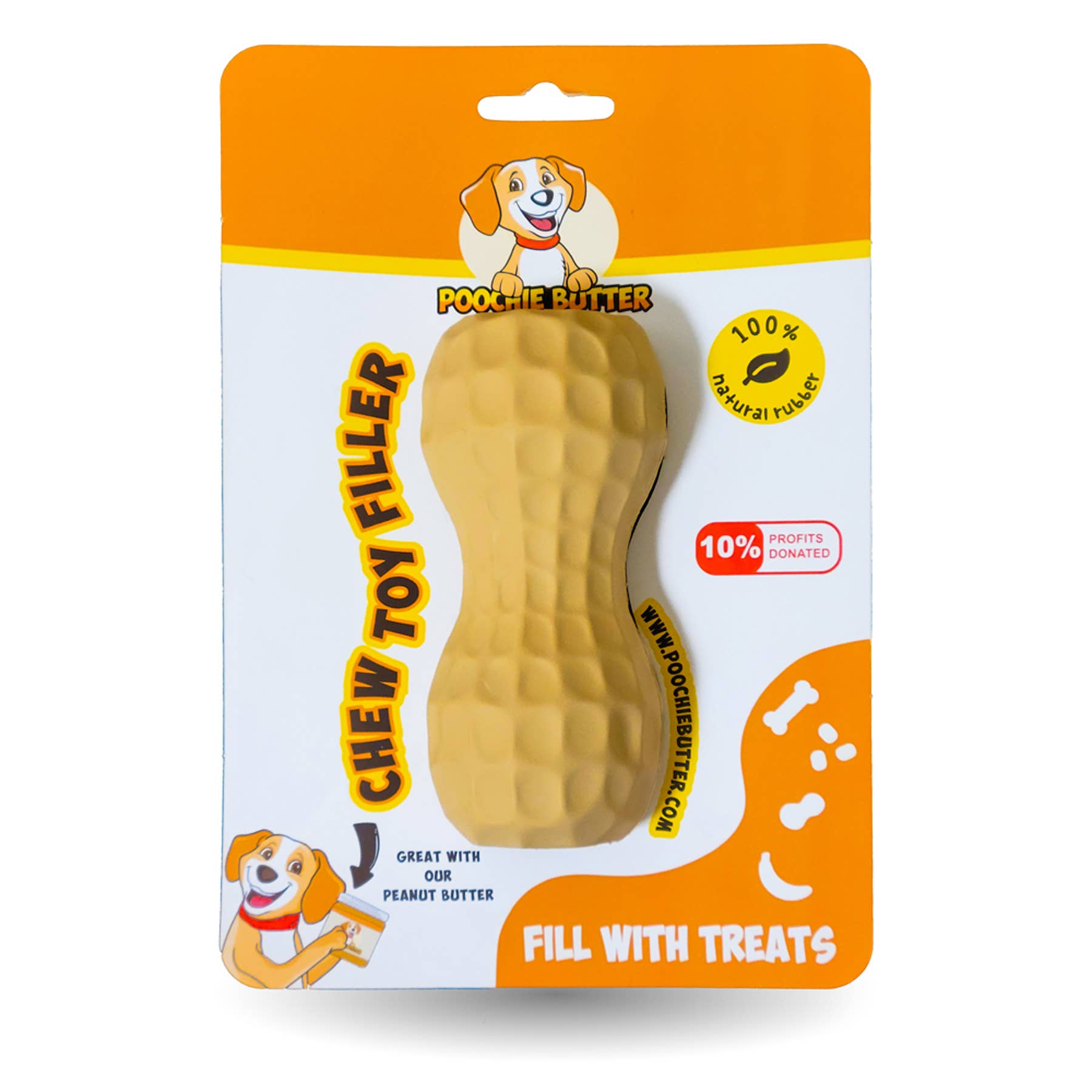 Poochie Butter - Large Toy Filler &amp; Dispenser