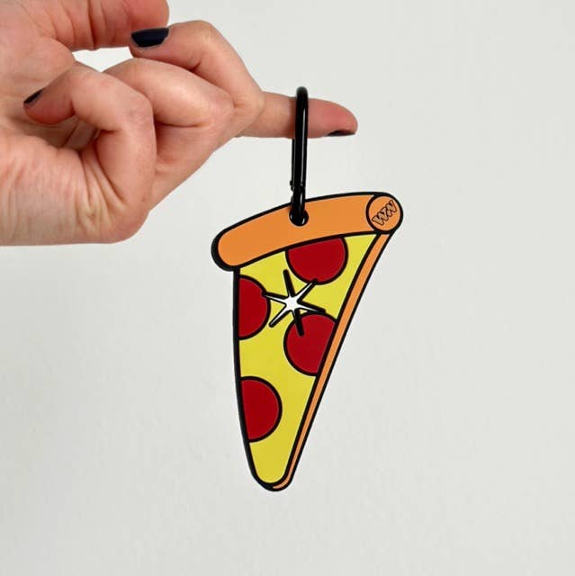 Woof &amp; Wonder - Pizza Poopy Loop Dog Waste Bag Holder