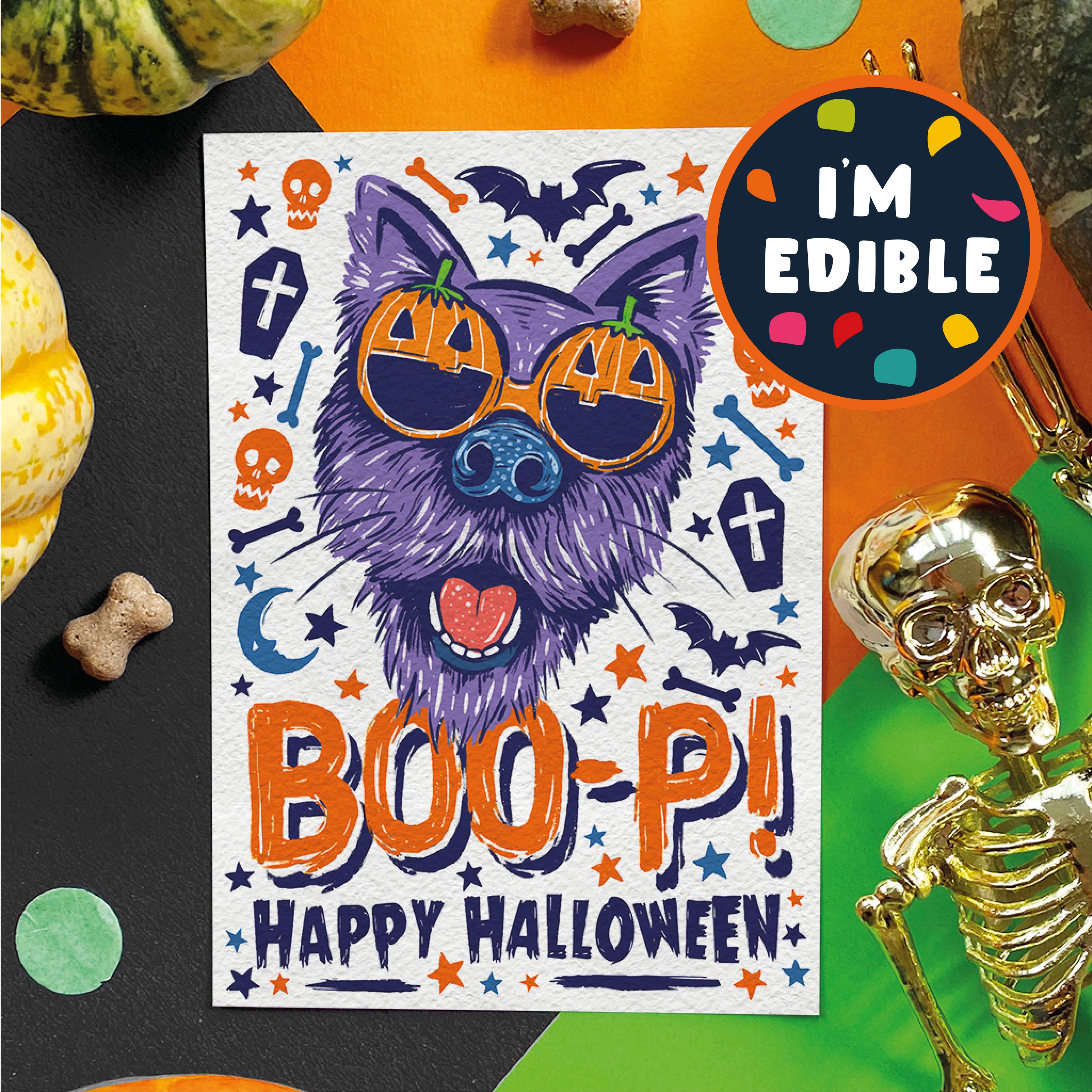 Scoff Paper - Scoff Paper - Halloween Edible Card for Dogs