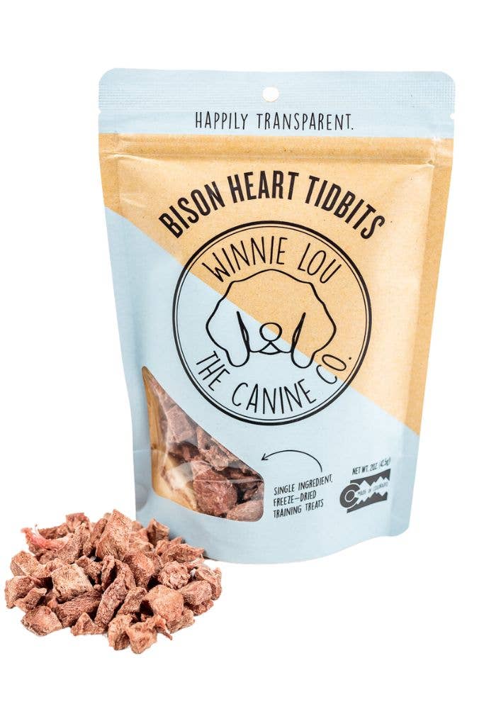 Winnie Lou - The Canine Co. - Bison Heart Tidbits