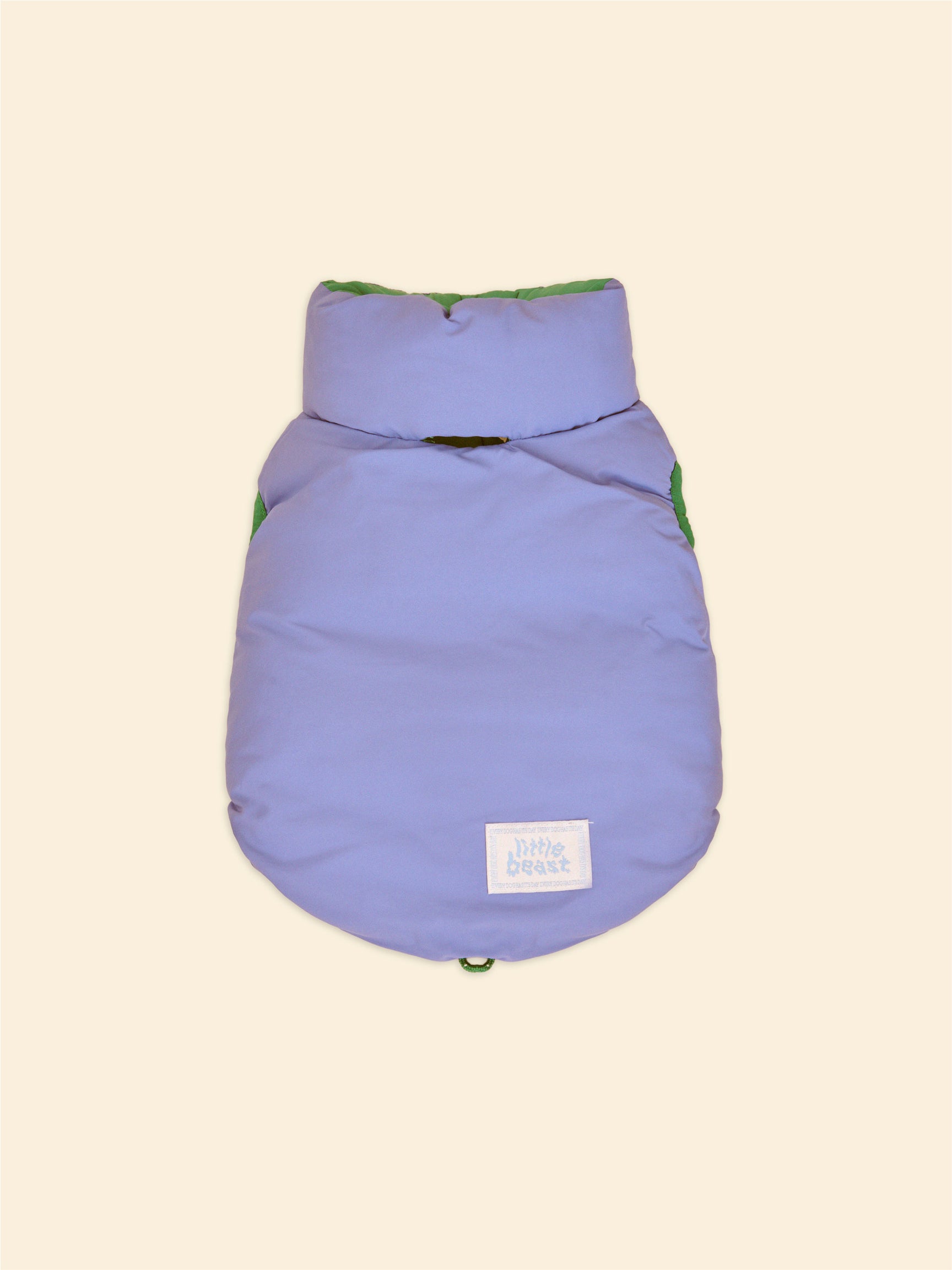 Little Beast Co.The Super Duper Reversible Parka Vest - Green & Blue