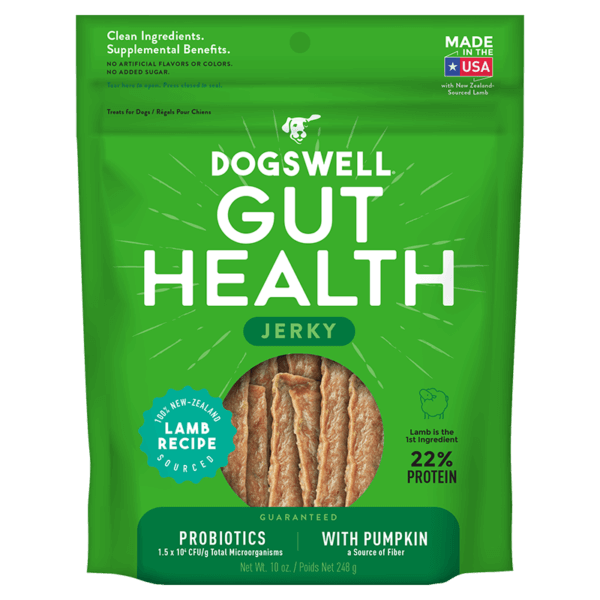 Dogswell Gut Health Jerky - Lamb