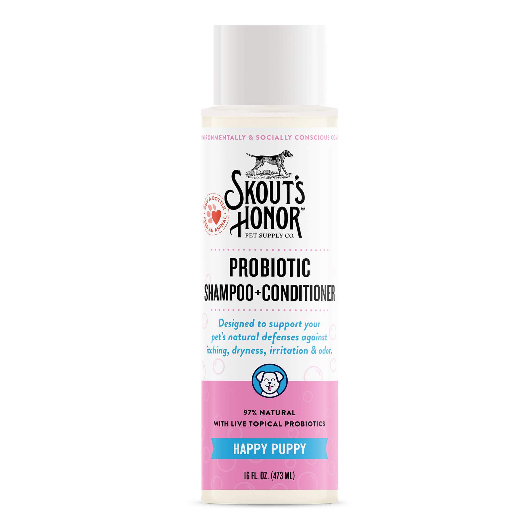 Skout's Honor - Probiotic Shampoo + Conditioner For Dogs + Cats