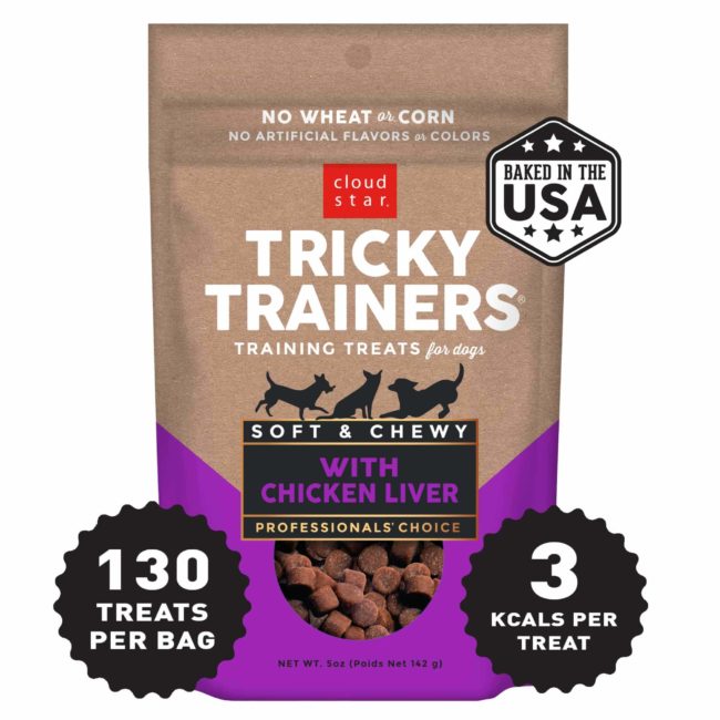 TRICKY TRAINERS SOFT & CHEWY WITH CHICKEN LIVER 14oz