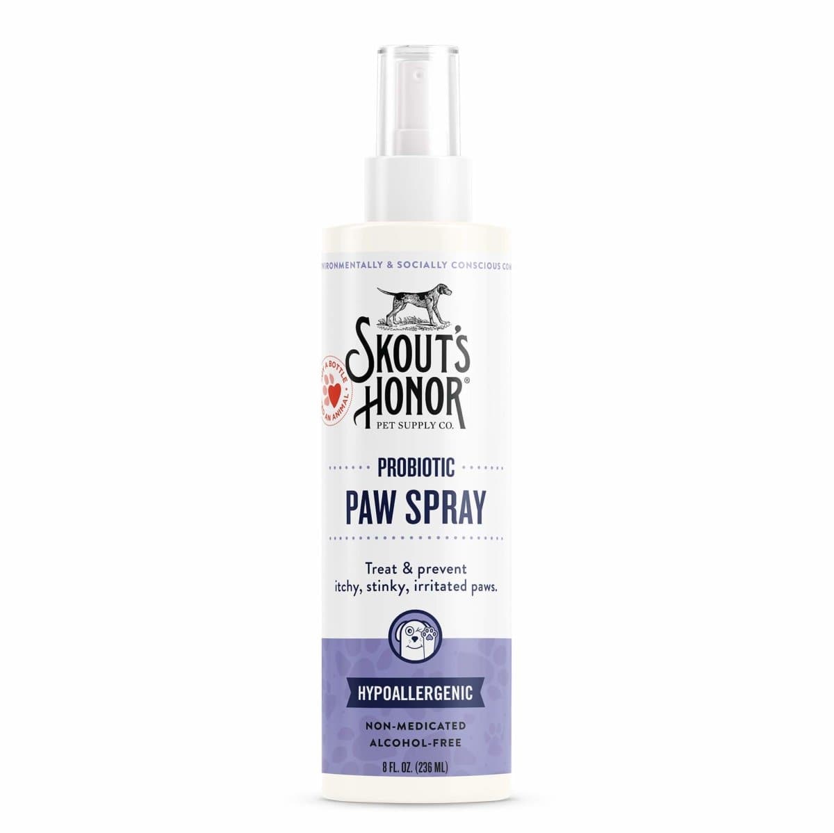 Skout's Honor - Probiotic Paw Spray for Dogs & Cats