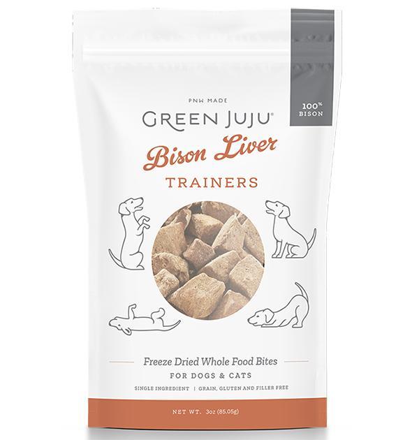 Green JuJu Training Bites - Bison