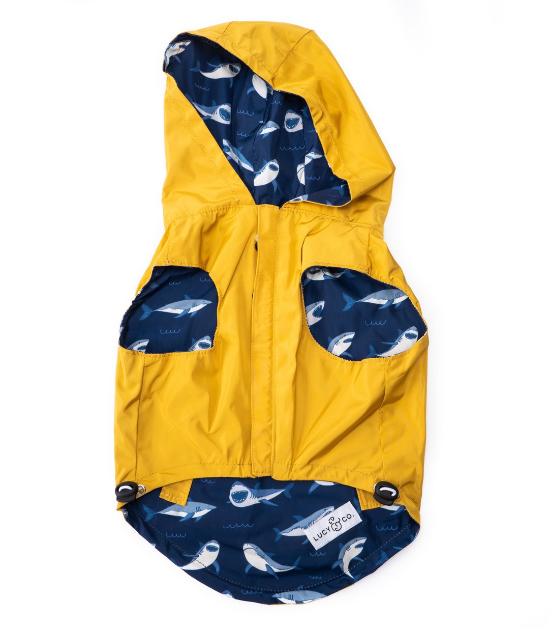 Lucy & Co. - Shark Attack Reversible Raincoat